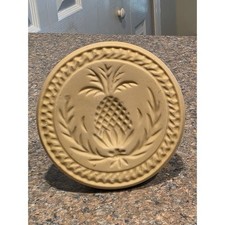 PINEAPPLE Cookie Arts Stamp  Brown Bag 1995 Baking Family Traditions Party