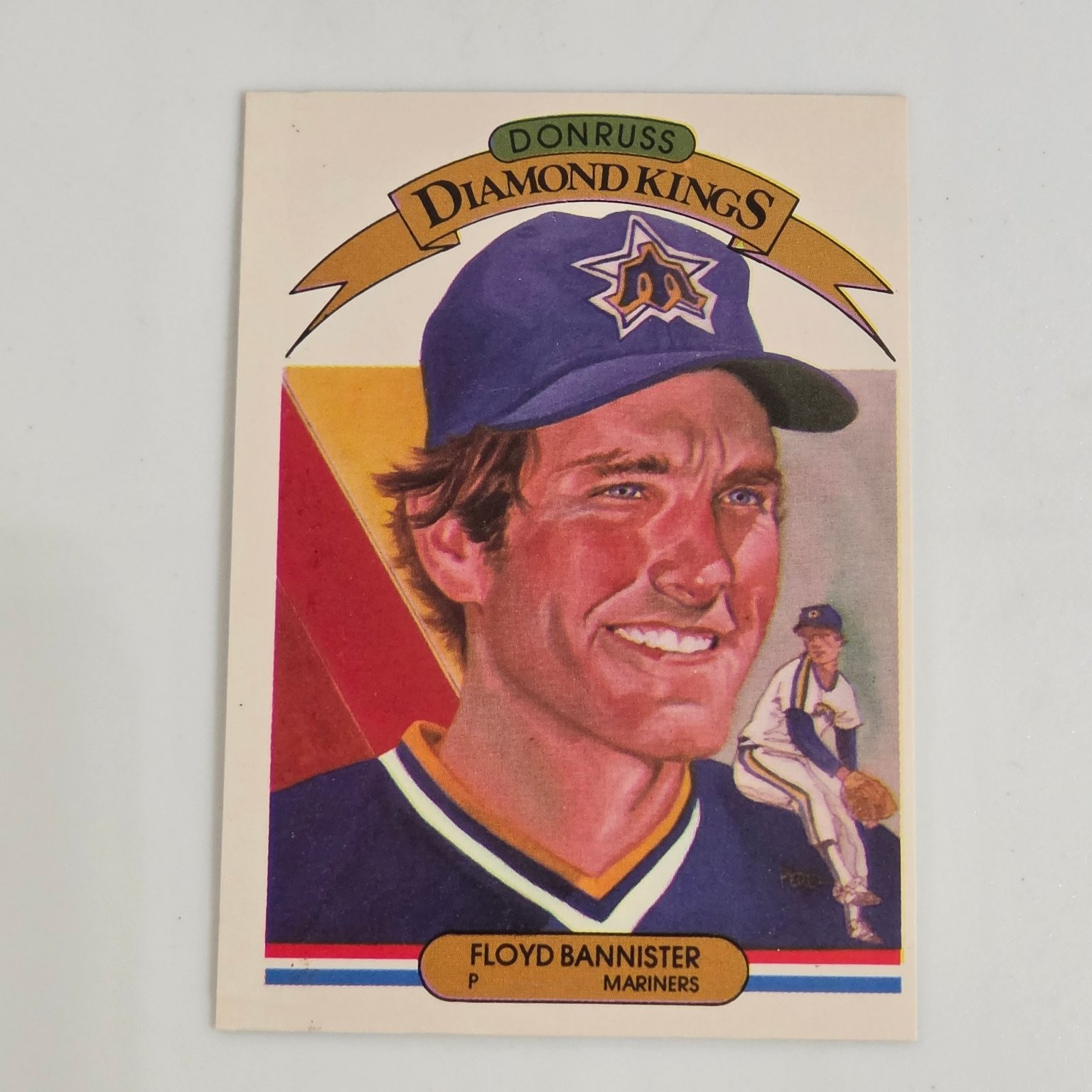 Floyd Bannister Seattle Mariners 1983 Diamond Kings Donruss #21