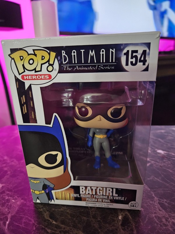 Funko Pop! Vinyl Batgirl 154 Batman The Animated Series Heroes Figure
