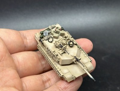 Handmade 3D Printed 1/144 American Abrams Tank Model Finished Product