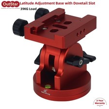 Latitude Adjustment Base with Dovetail Slot 39KG Load for Equatorial Mount sz