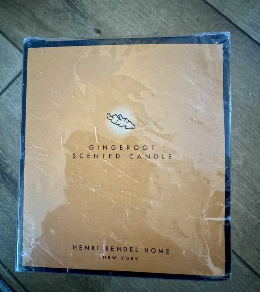 New ~ Henri Bendel Gingeroot Scented Candle  ~ 10 oz ~ Sealed Rare ~ HTF - Image 4 of 4