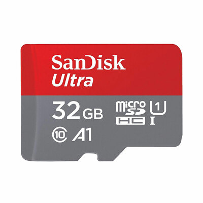 SanDisk micro SDHC Ultra 32 GB Speicherkarte Uhs-I Class10 bis 120 mb/s Lesen