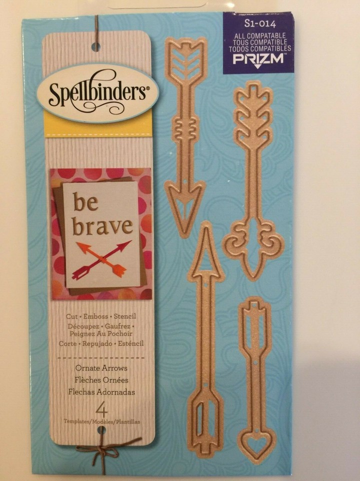 Spellbinders D-Lites Set Di Fustelle Per Taglio E Goffratura - Tacchino, Marrone, 4 Pezzi