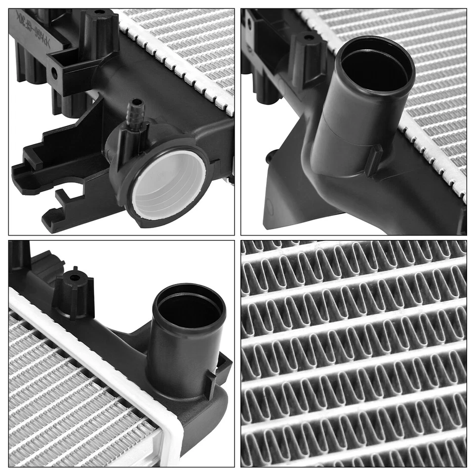 Radiador 2957 para Jeep Wrangler JK Unlimited Rubicon Sahara 2007-2018 3,6 L 3,8 L Foto 2 de 4