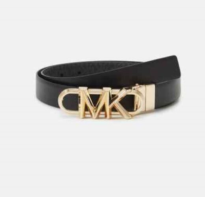 Women’s Michael Kors Small Reversible Belt Michael Kors Signature MK Logo Reversible Leather Women main image 2