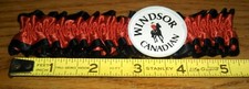 NEW Windsor Canadian Red/Black Garter Satin Wedding Prom Dance Garter