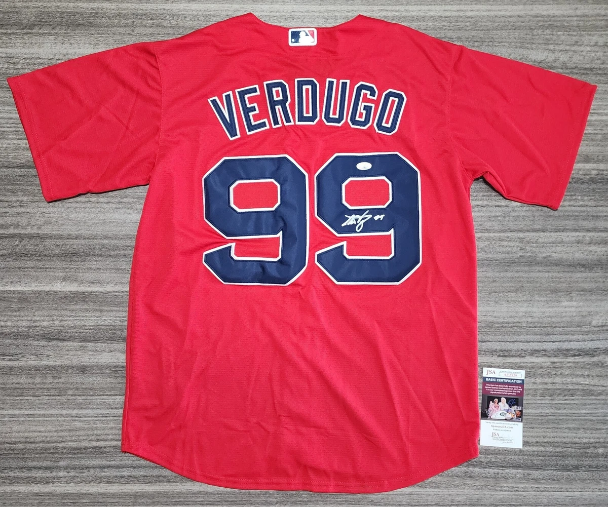 Alex Verdugo Signed Boston Red Sox Jersey JSA Coa Autographed