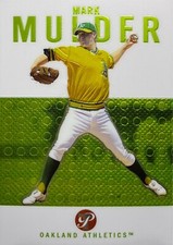 2003 Topps Pristine #36 Mark Mulder Oakland Athletics Baseball Card 
