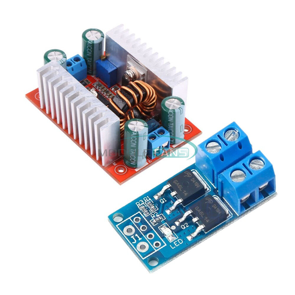 400W 15A DC Step-up Constant Current Power Supply Driver Boost Converter  Module