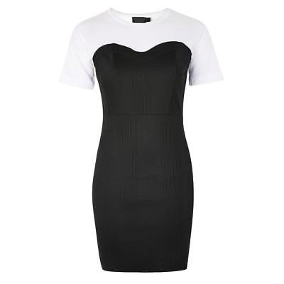 white bodycon tshirt dress