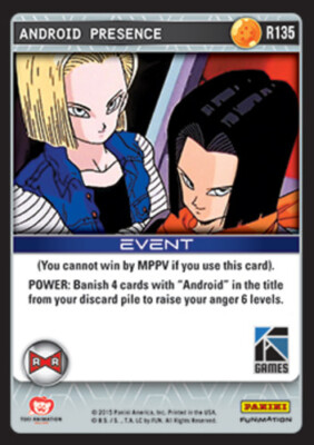 1x  Android Presence - R135 - Foil Near Mint Evolution