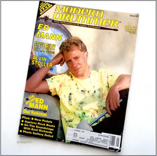 MODERN DRUMMER - Jan 1990 - ED MANN + Mann & Wackerman Sound Supplement Intact MODERN DRUMMER - Jan 1990 - ED MANN + Mann & Wackerman Sound Supplement Intact