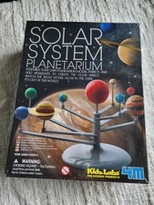 Solar System Planetarium Model Kit Kidz Labs 4M Planets Brand Ages 8 SEALED