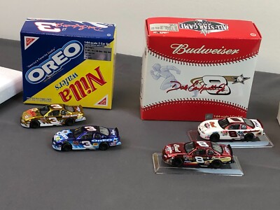 ACTION EARNHARDT JR 1:64 Diecast BUDWEISER 2002 ALL-STAR GAME NILLA OREO Car set