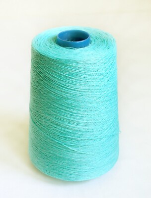 Natural 100% Linen Knitting and Weaving Yarns, 1.1 lb / 500 grams cone, 2 ply