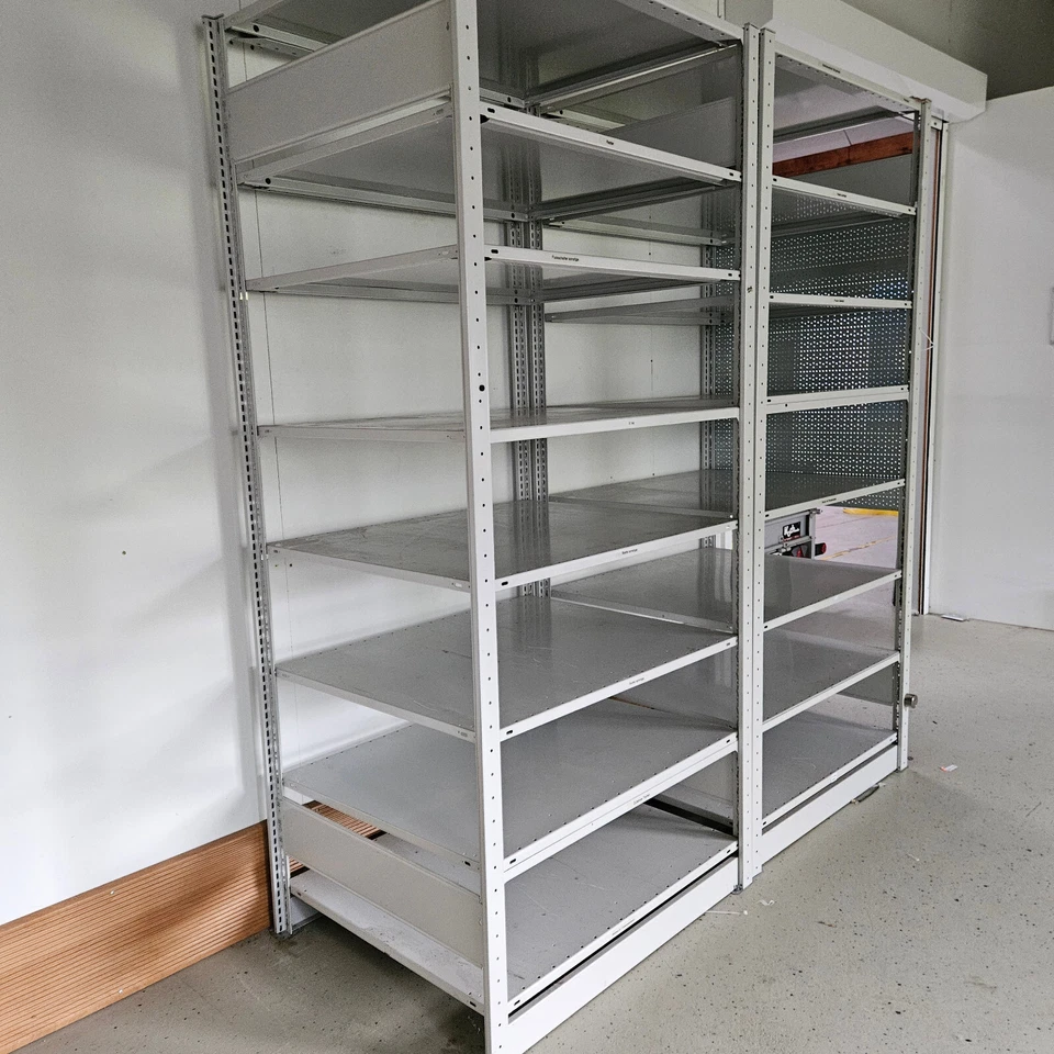 2x Keller Lagerregal Regal Stahlregal Schwerlastregal Metallregal Steckregal Z7 - Bild 2 von 4