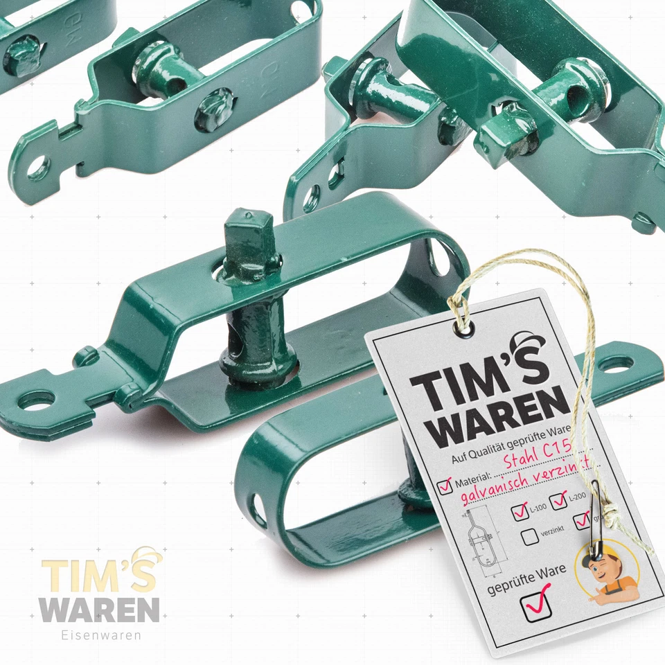 Drahtspanner Grün Zaunspanner Drahtseilspanner Zäune Maschendraht Wildzaun L-120 - Bild 2 von 2