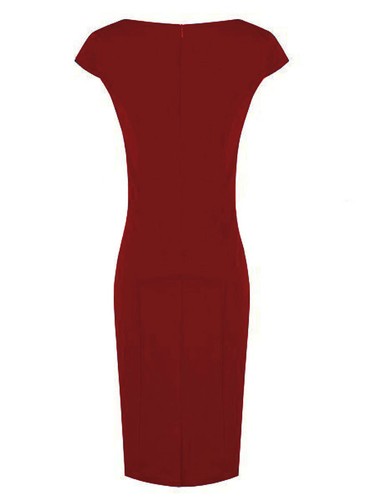 DS-B Ladies Women's Stylish Bodycon Business Cocktail Evening Party Dress - Picture 27 of 32