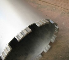 Tazza Diamantata Ø 127 Cemento Umido Punta di Diamante Carotatrice Fresa a 125