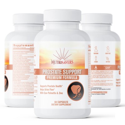 California Essential Prostate Health Support Supplement 180 Capsules Men