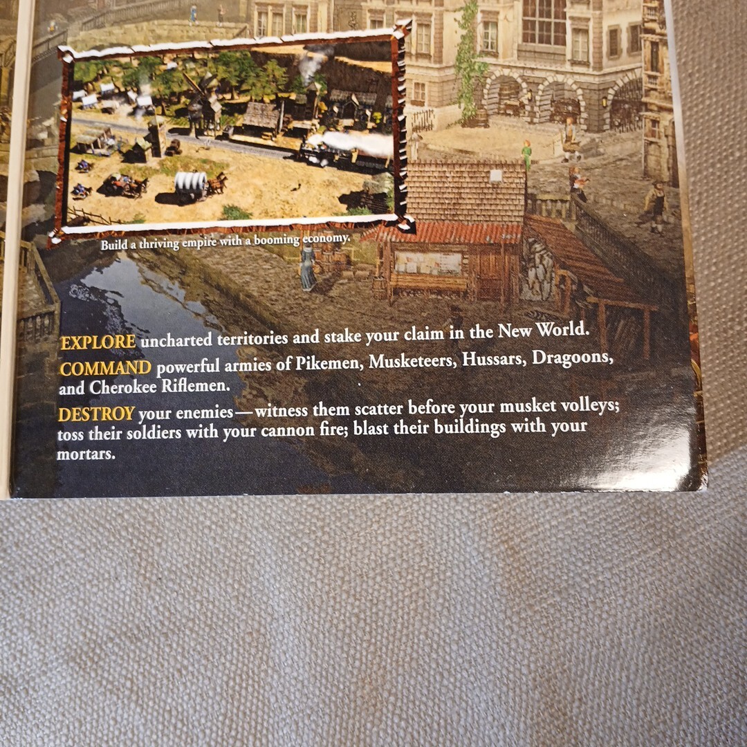 Age Of Empires III Sur PC - Version Française Complète - 2005 - Bon état