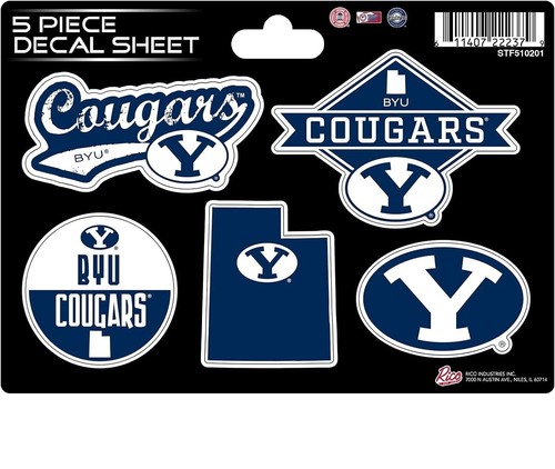 CUSTOM* BRGHAM YOUNG BYU COUGARS NCAA Rddell Speed Authentc B 493834 - Foto 4