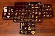 Danbury Mint Gold Plated Christmas Ornament Choose 120 Different 1994 to 2016