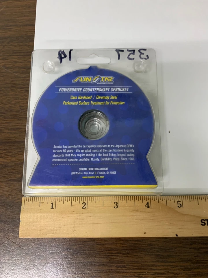 Nuevo piñón delantero Sunstar 14T Beta gas-gas Husqvarna KTM Polaris 35714 SB2 Foto 2 de 3