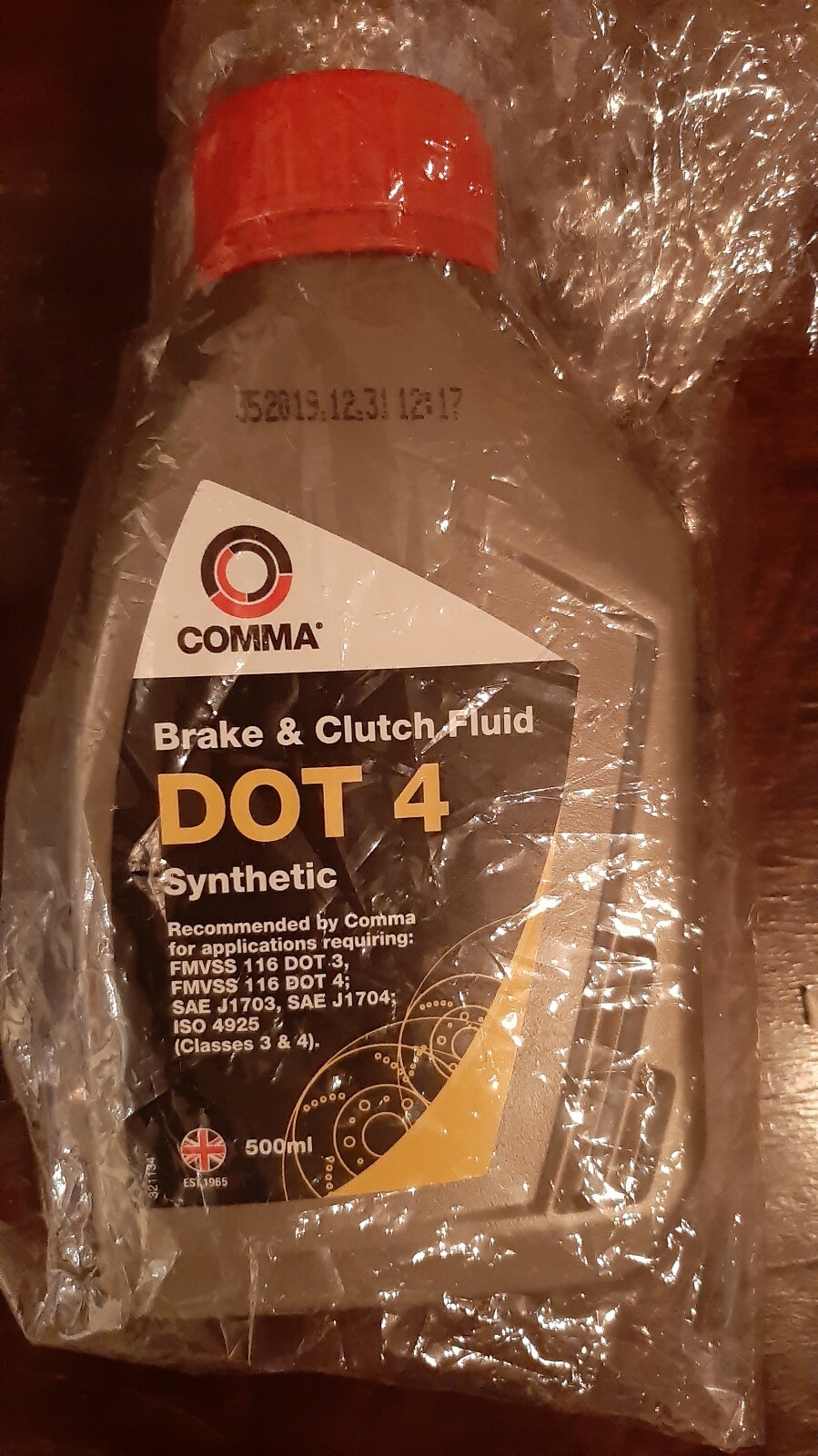Comma BF4500M Brake and Clutch Fluid DOT 4 Synthetic eBay