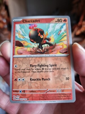 Charcadet (026/182) (Reverse Holo) Paradox Rift - Pokemon TCG [Englisch, Near Min