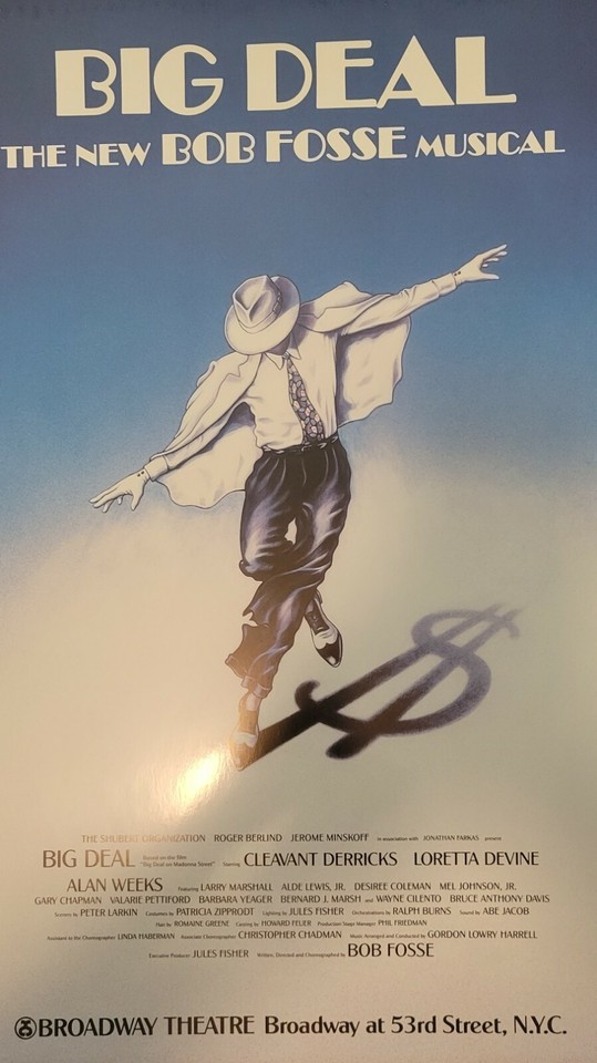 Broadway Poster Window Card 14X22" A Wide Range in Alpha Order | eBay