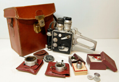 Caméra P.LEVEQUE LD8 - 8 Mm - Modèle 1123 - N°4266 - 1952/60 - COLLECTOR Avec Zoom