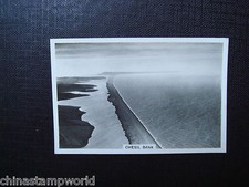 old GB cigarettes card,Britain fm the air,series of 48,no.13 Chesil bank