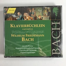 2CDs. J. S. BACH: Klavierbuchlein (Little Keyboard Book) for W. F. Bach.