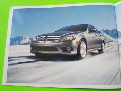 Mercedes Benz C-KLASSE DLX 50-pg 2009 KATALOG Prospekt FARBCHIPS C350 C63 AMG - Bild 2 von 9