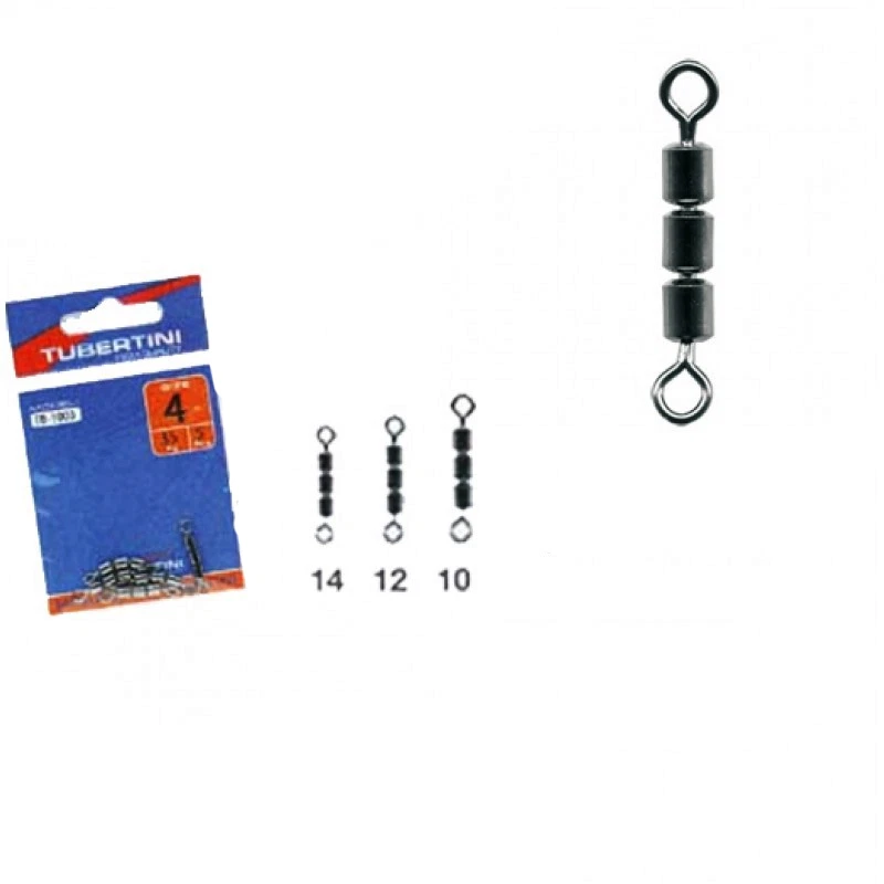 GIRELLA TRIPLA A BARILOTTO ROLLING TUBERTINI TB 1003 ROBUSTA FINALI PESCA MARE