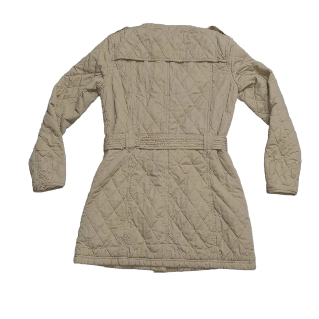 Barbour cream on sale coat