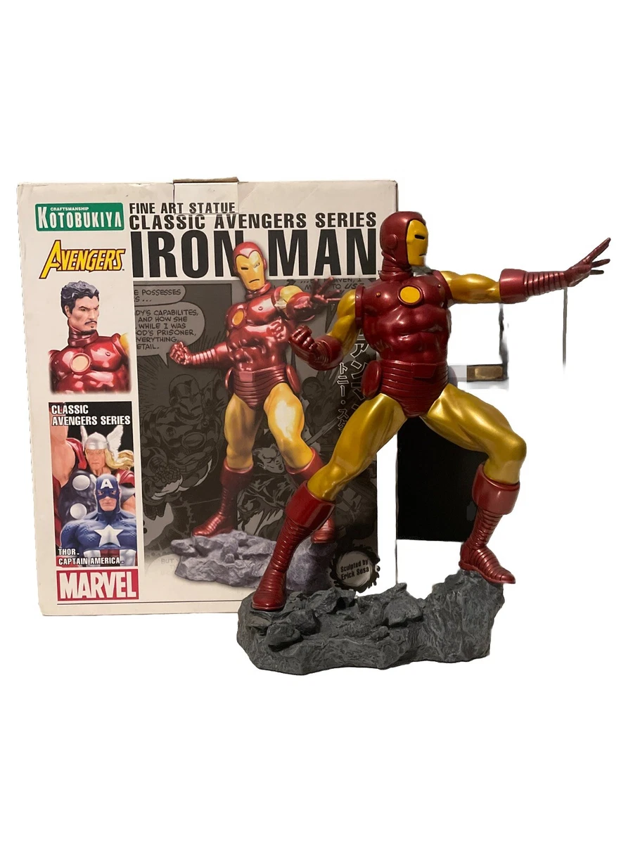 KOTOBUKIYA Iron Man Comic Statues Collectible Figurines for sale