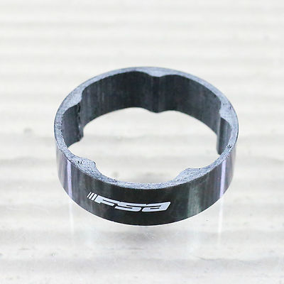 FSA A-Head Spacer- 1 1/8'' - Bauhöhe 10 mm - UD Carbon - schwarz