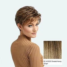 Raquel Welch Wig Hairpiece, Advanced French, Rl14/25ss Shaded Honey Ginger