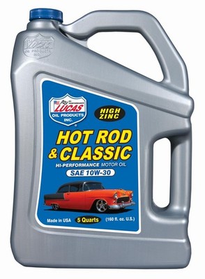 Lucas Oil Engine Oil - Hot Rod & Classic Car HP Motor Oil SAE 10W-30