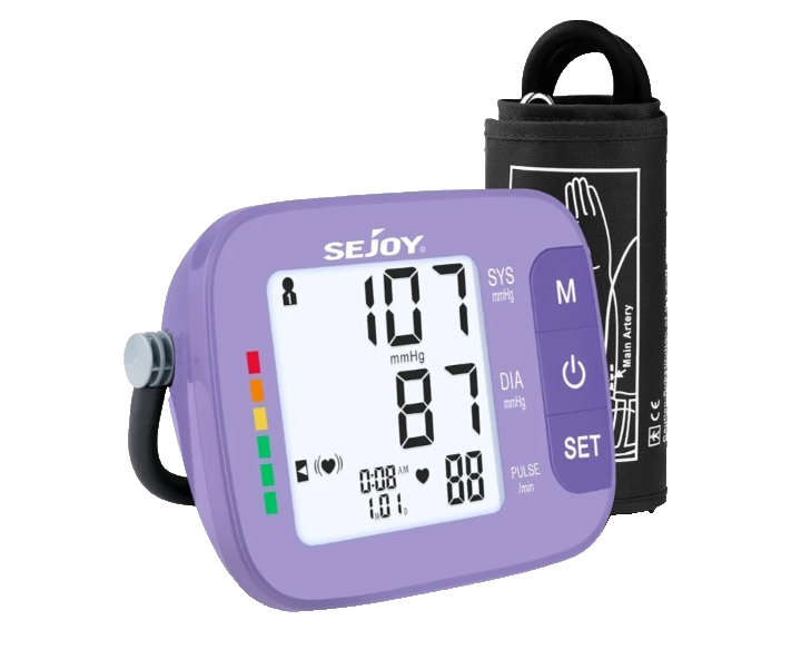 Blood Pressure Monitor Sejoy Digital Automatic Upper Arm Large Cuff BP Machine