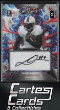 Daniel Barker 2023 Wild Card American Metallix #WMF-DBA Red Blue Auto 1/1