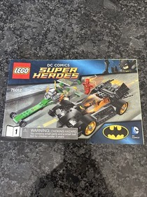 Lego 76012 Batman Riddler Flash Dc Comics Complete