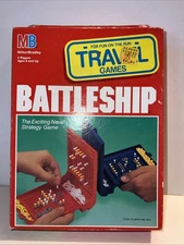 Vintage Travel Battleship Game NEW Sealed Milton Bradley 1989