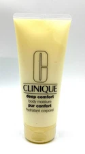 Sealed! Clinique Deep Comfort Body Moisture  6.7oz / 200ml ~ Full Size