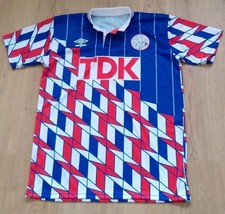 Ajax Amsterdam 1989/90 Umbro Retro Replica #8 Jersey Football Shirt Mens Size L