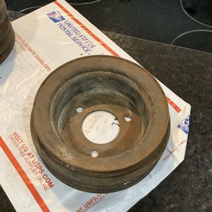 Used 1968-1969-1970 Mustang 428 CJ Lower Crank Pulley 3 Row C8AE-6312-D