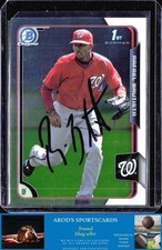 2015 Bowman *Rafael Bautista **Card #BCP42** AUTO